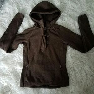 Xs brown notthface sweater